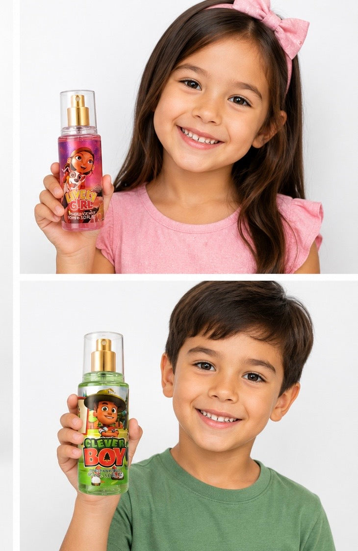 Kids Fragrance Mist – Lively Girl & Clever Boy