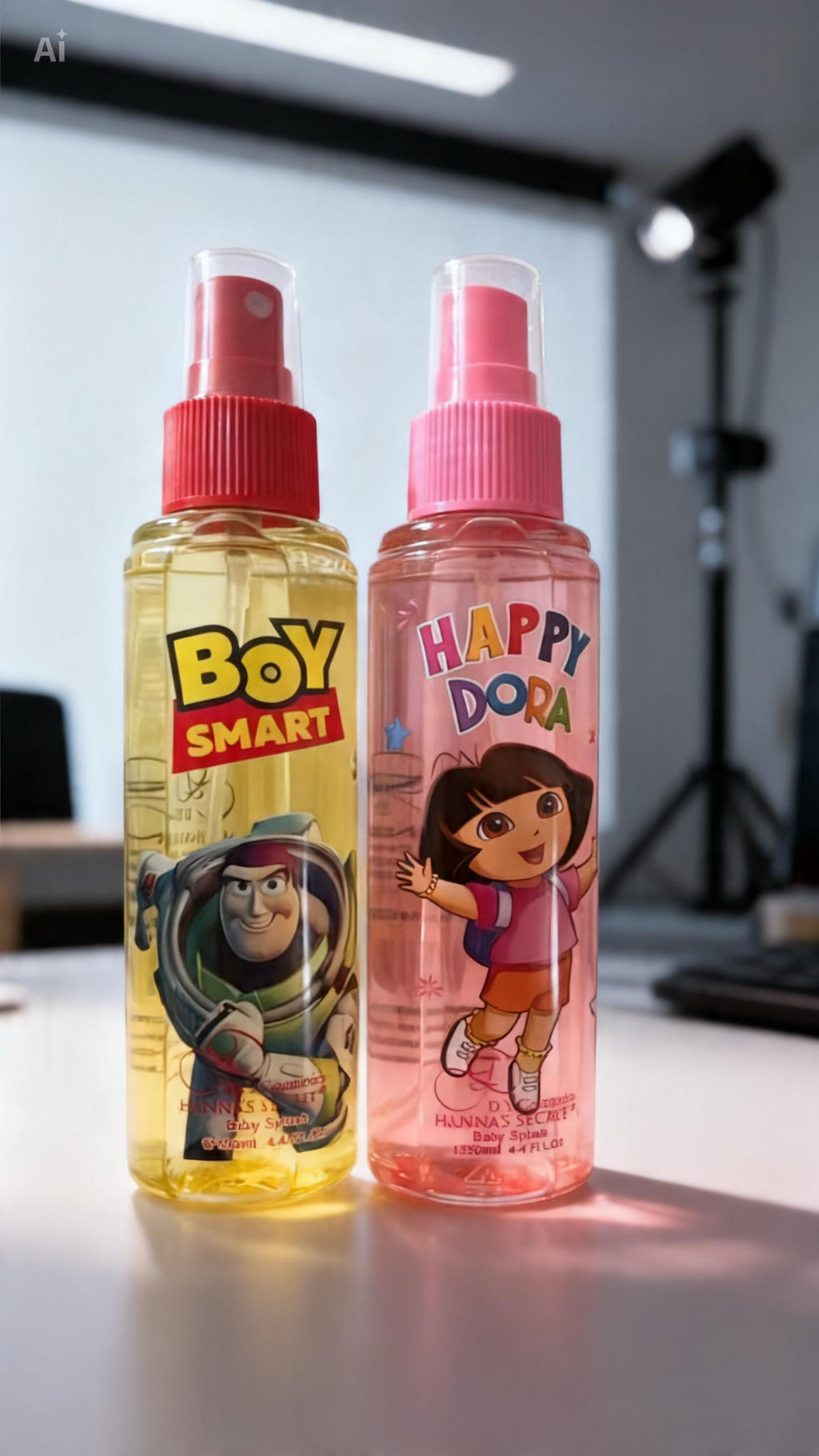 Kids Body Spray 2-Pack – Boy Smart & Happy Dora