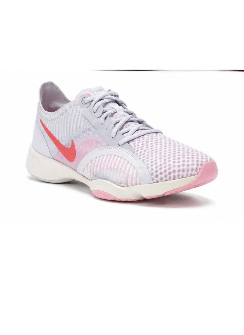 Women's Pink & White Running Shoes